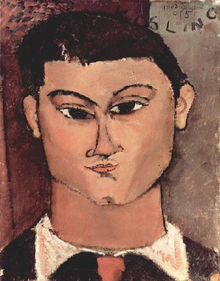Amedeo Modigliani Portrat de Moise Kiesling